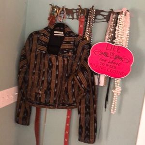 Motorcycle-Styled Cotton Jacket 🤗